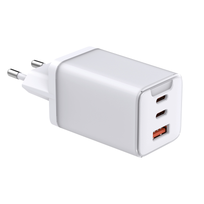 Адаптер Stellarway  AC USB-A/2С PD 45W (белый), фото 1